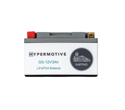 Hypermotive GS Kart Batterie Produktfoto Front