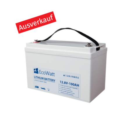 EcoWatt 12,8V 100Ah LiFePO4 BMS